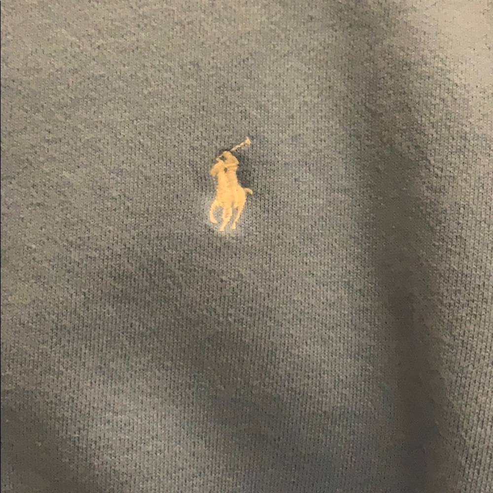 Blue polo pullover - Picture 2 of 6
